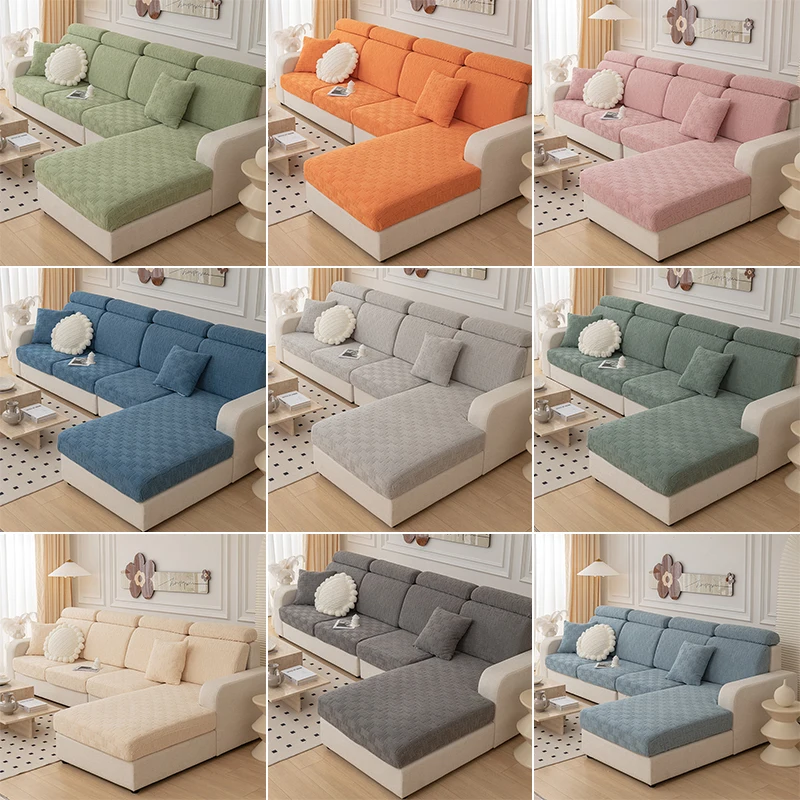 Thicken Elastic Furniture Cushion Protector Elastic Geometric Suede Sofa Bonnet Cover Non-Slip Simple Modern Sofa Cover
Thicken Elastic Furniture Cushion Protector Elastic Geometric Suede Sofa Bonnet Cover Non-Slip Simple Modern Sofa Cover