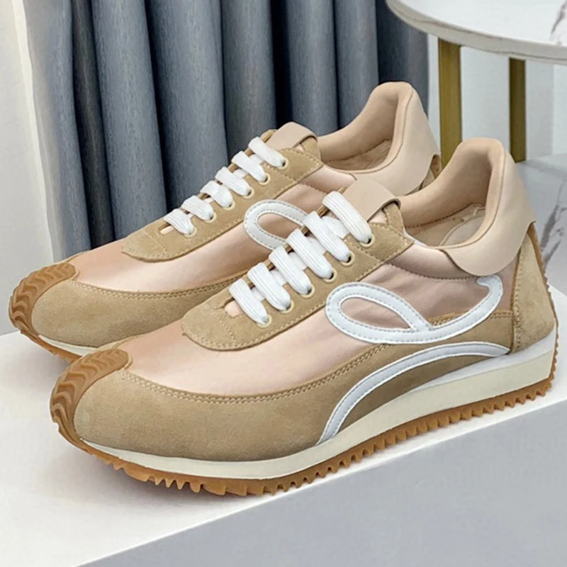 Unisex Flat Shoes Autumn Winter New Cow Suede Splicing Down Cloth Upper Round Toe Women Sneakers Non Slip Wear Resistant Loafers
Unisex Flat Shoes Autumn Winter New Cow Suede Splicing Down Cloth Upper Round Toe Women Sneakers Non Slip Wear Resistant Loafers