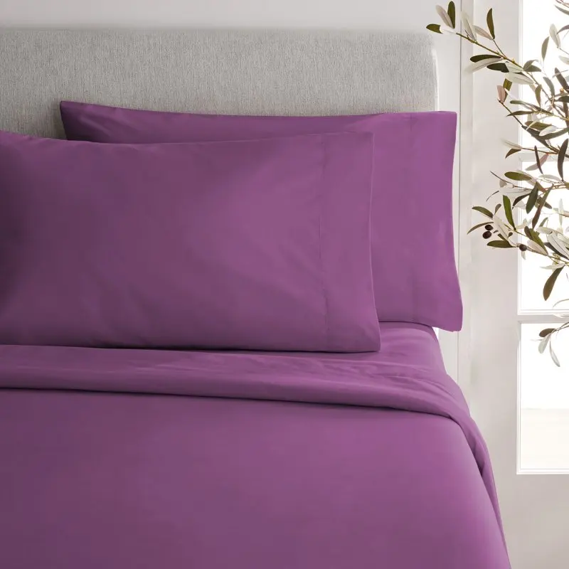 300 Thread Count Easy Care Percale Bed Sheet Set, Purple, Full Demon slayer Kuromi Cubre colchón matrimoniales Housses de matel
300 Thread Count Easy Care Percale Bed Sheet Set, Purple, Full Demon slayer Kuromi Cubre colchón matrimoniales Housses de matel