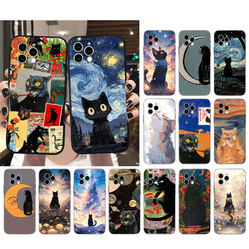 Art Cat Phone Case For iphone 15 14 Pro Max 13 12 11 Pro Max XSMax XR 12 13 mini 14 Plus
Art Cat Phone Case For iphone 15 14 Pro Max 13 12 11 Pro Max XSMax XR 12 13 mini 14 Plus