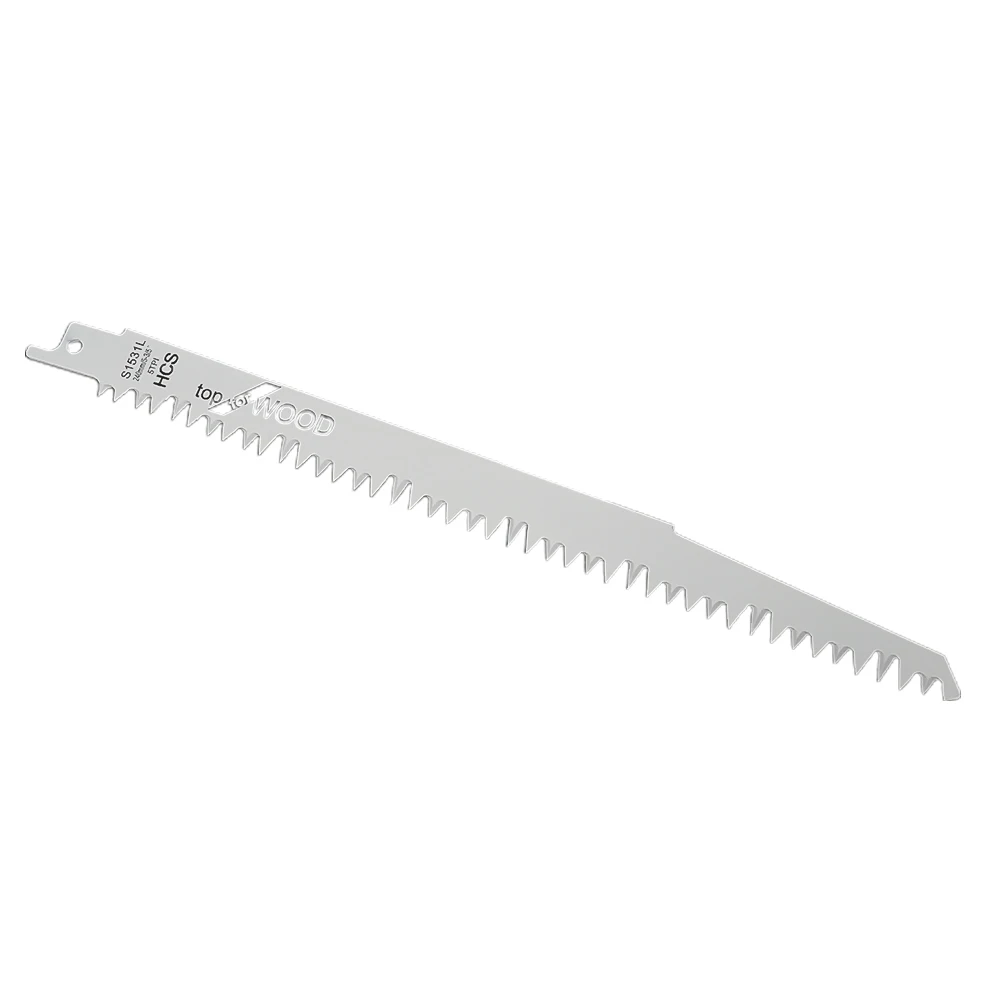5PCS 9.6in BI-Metal Reciprocating Saw Blade Wood Pruning Ground Sharp Teeth Jig Sawblades For Plywood Board Woodworking Tool
5PCS 9.6in BI-Metal Reciprocating Saw Blade Wood Pruning Ground Sharp Teeth Jig Sawblades For Plywood Board Woodworking Tool
