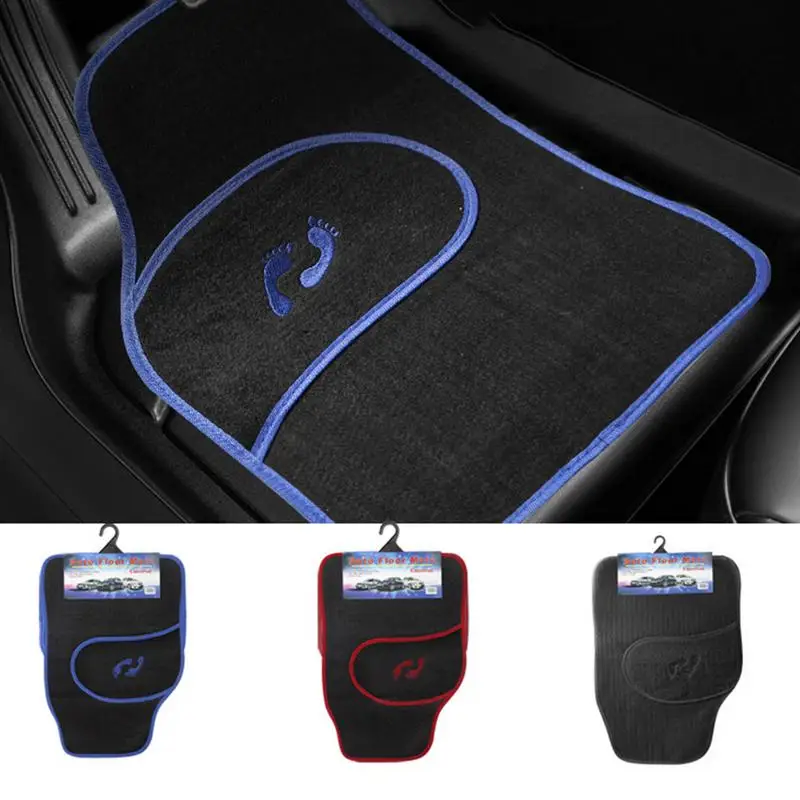 

4PCS Car Floor Mats All Weather Waterproof Car Pad Anti Slip Automobile Floor Protector Mat Accessories For RV SUV Truck vehicle