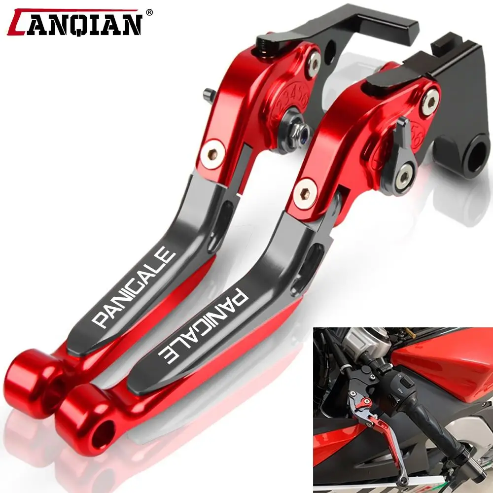 For DUCATI PANIGALE V4 2016 2017 2018 2019 Motorcycle Accessories handbrake Folding Extendable Adjustable Clutch Brake Levers
For DUCATI PANIGALE V4 2016 2017 2018 2019 Motorcycle Accessories handbrake Folding Extendable Adjustable Clutch Brake Levers