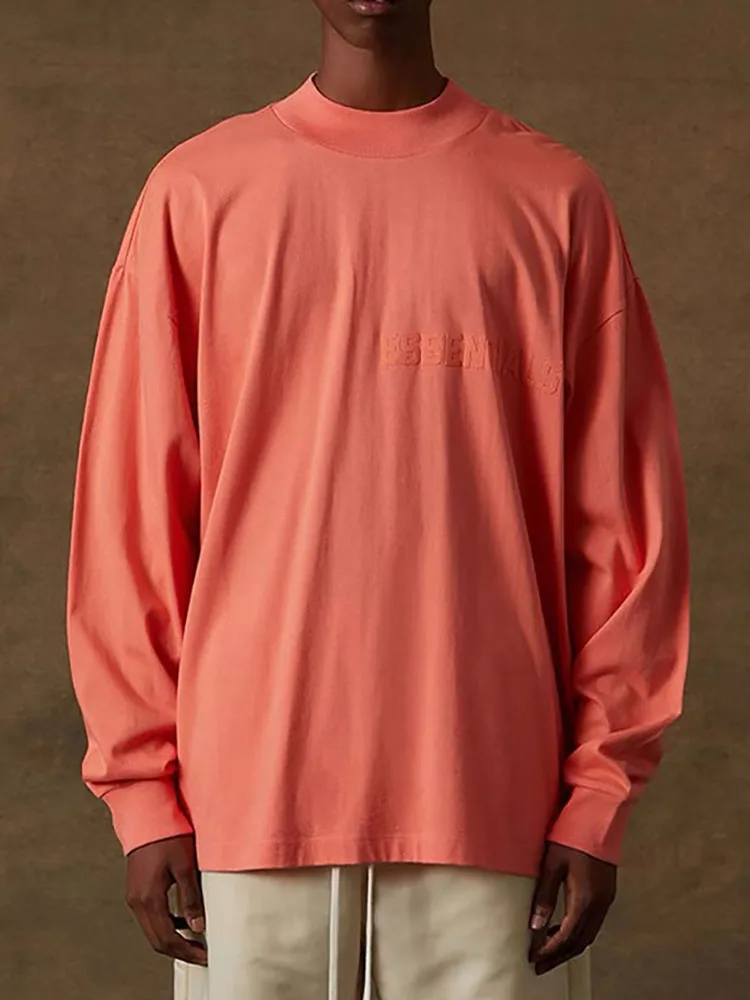 FW22 Fashion Men's Long Sleeve T-shirts 3D Flocked Letter Logo Print Cotton Tops Classic Women's High Street Oversized T-shirts
FW22 Fashion Men's Long Sleeve T-shirts 3D Flocked Letter Logo Print Cotton Tops Classic Women's High Street Oversized T-shirts