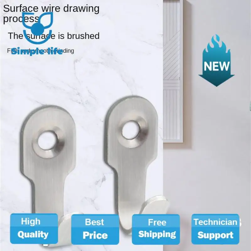 Silver Bathroom Hook Multipurpose Clothes Hook Coat Hook Screws Wall Mounted Coat And Hat Hook Rustless Solid Steel Coat Hook
Silver Bathroom Hook Multipurpose Clothes Hook Coat Hook Screws Wall Mounted Coat And Hat Hook Rustless Solid Steel Coat Hook