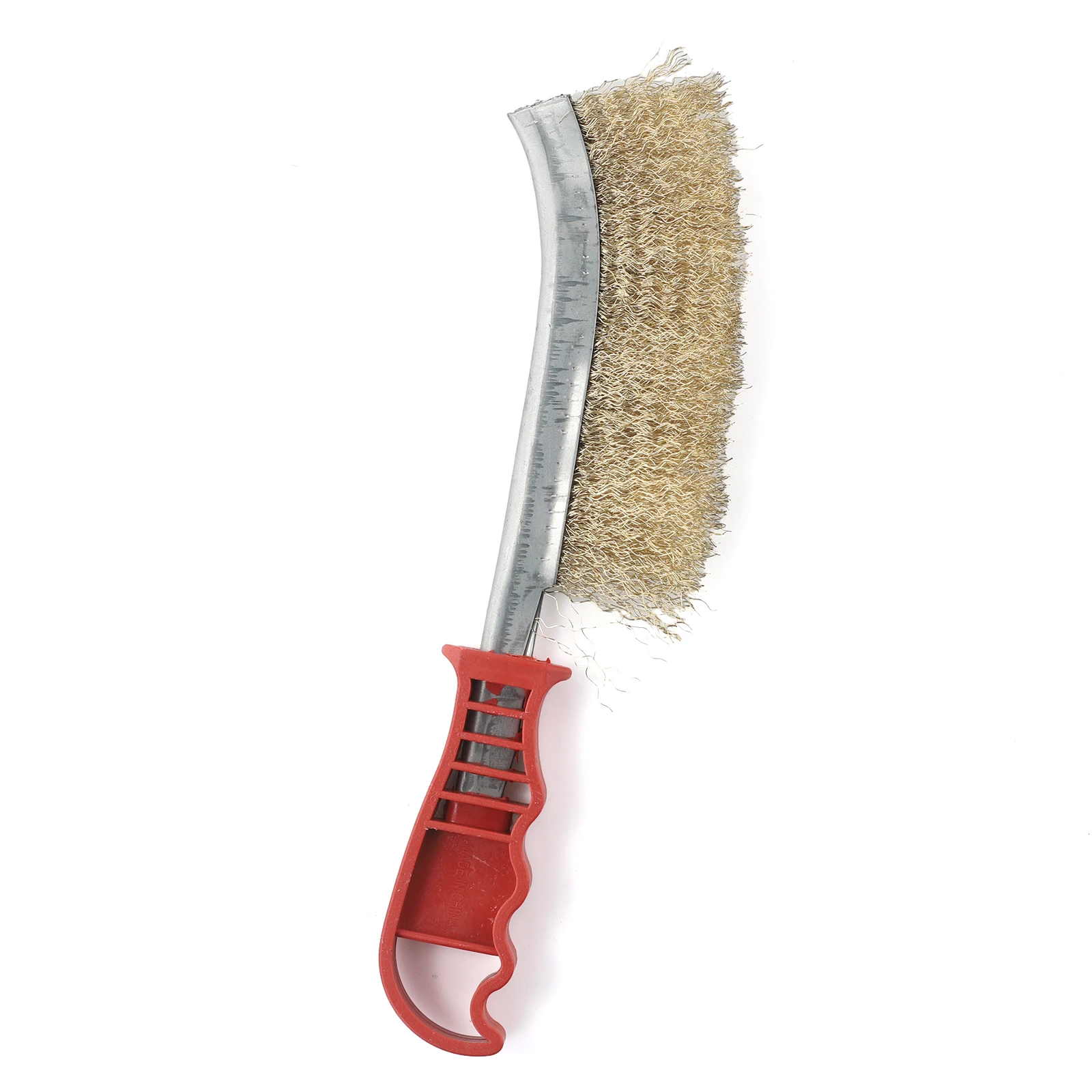1Pc Cleaning Brush Brass Wire/stainless Steel Brushes Plastic Handle 235mm Heavy Duty For Rust Removal Welding Slag Cleaning
1Pc Cleaning Brush Brass Wire/stainless Steel Brushes Plastic Handle 235mm Heavy Duty For Rust Removal Welding Slag Cleaning