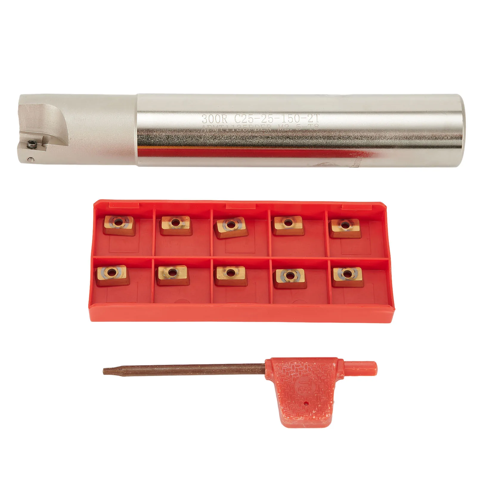 Precision Designed BAP 300R C25 25 150 3F Indexable Milling Cutter + 10pcs APMT1135PDER DP for Various Applications
Precision Designed BAP 300R C25 25 150 3F Indexable Milling Cutter + 10pcs APMT1135PDER DP for Various Applications