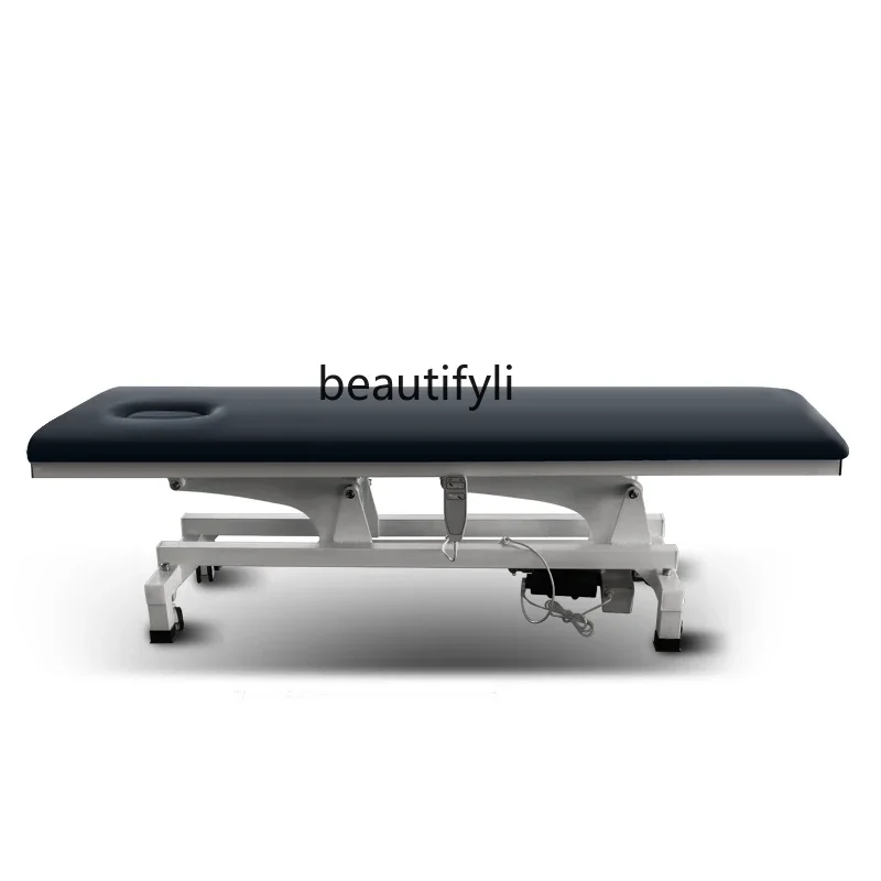 

Electric Lifting PT Rehabilitation Folding Beauty Physiotherapy Massage Bone Shaping Spine Correction Evaluation Bed