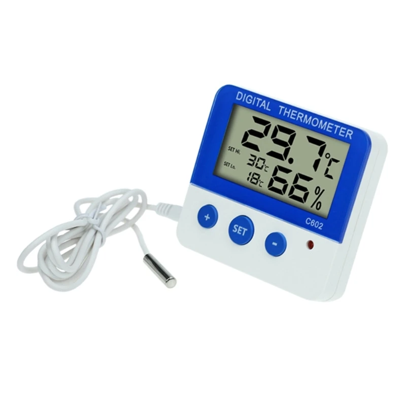 

Room Mini LCD Digital Thermometer Hygrometer Electronic Temperature Humidity Meter Gauge