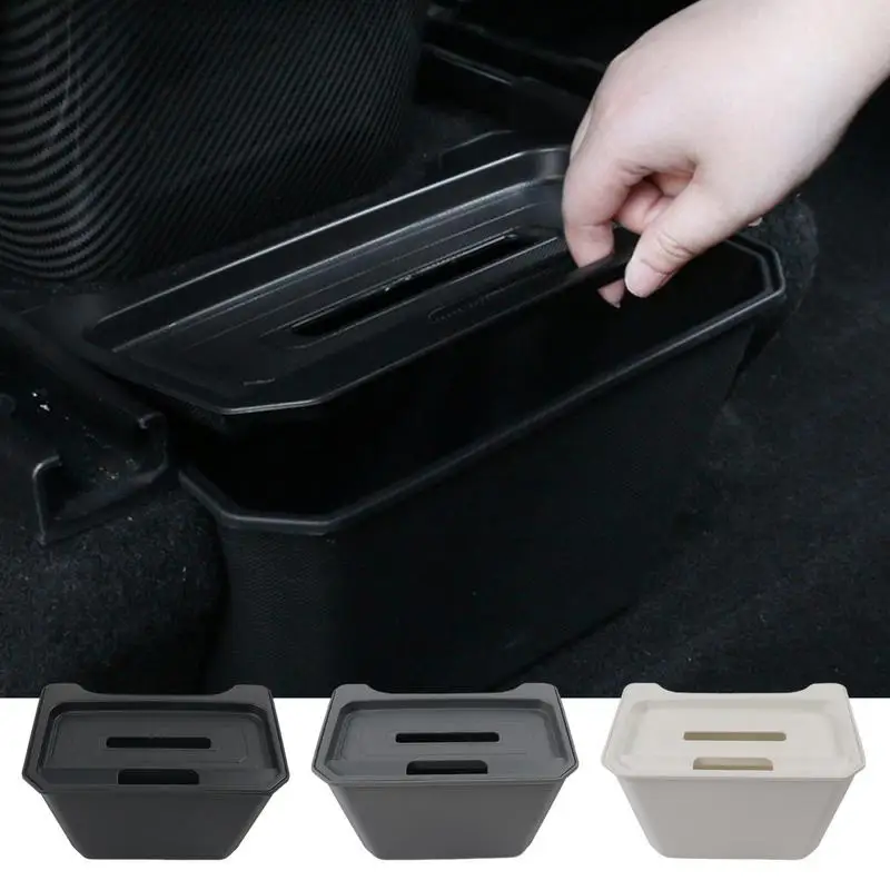 

Автомобильная коробка для хранения Tesla Model Y, коробка для хранения в багажнике автомобиля, центральная консоль, органайзер для хранения разделений и сортировки