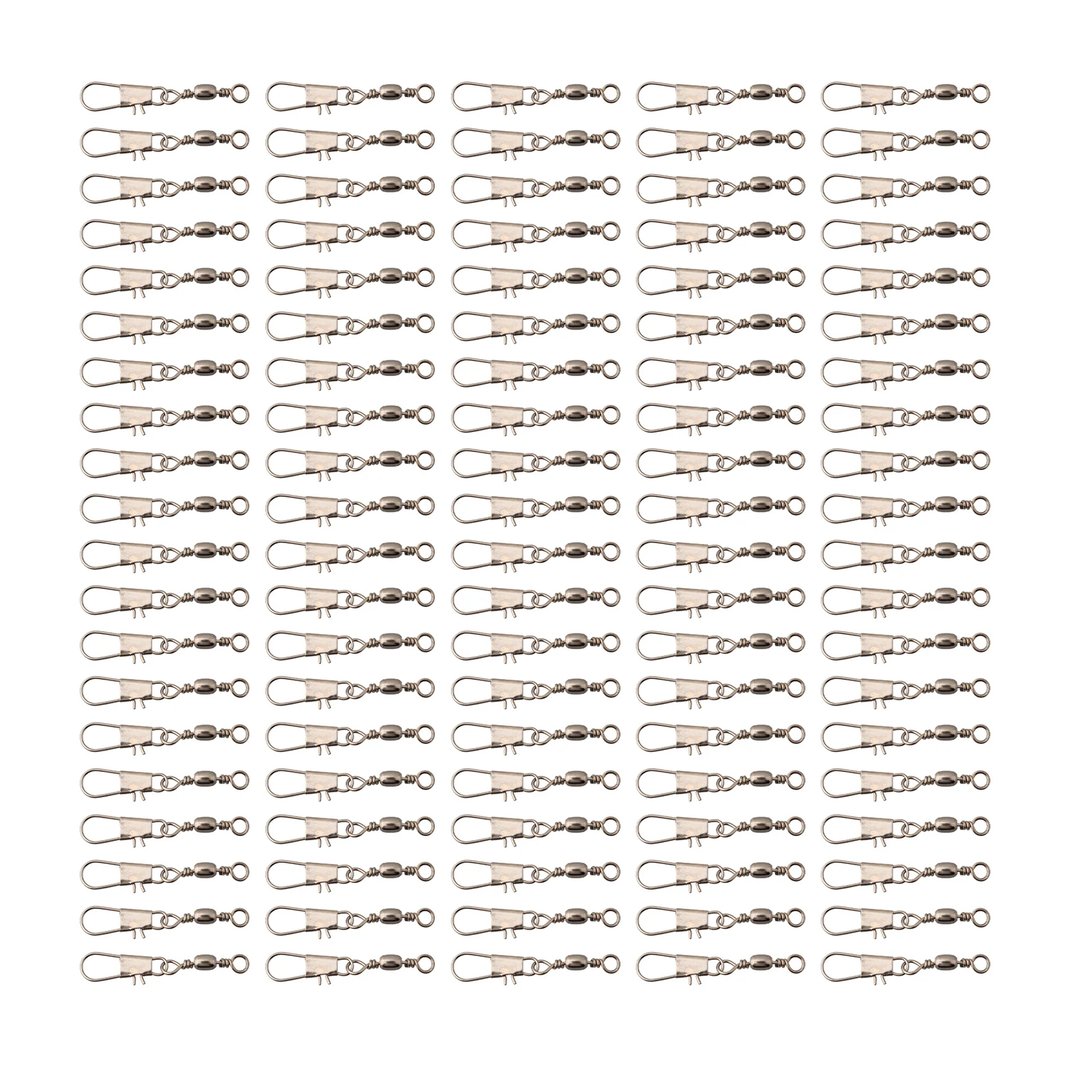 Compact and Lightweight Stainless Steel Fishing Connector for Bear Rolling Nap Fishhook Lure Tackle Pack of 100
Compact and Lightweight Stainless Steel Fishing Connector for Bear Rolling Nap Fishhook Lure Tackle Pack of 100