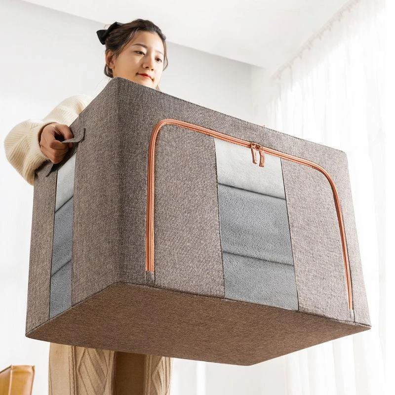 Foldable Clothing Storage Box Large Capacity Clothes Quilt Pillow Storage Box Wardrobe Underwear Organizer Home Organizer
Foldable Clothing Storage Box Large Capacity Clothes Quilt Pillow Storage Box Wardrobe Underwear Organizer Home Organizer