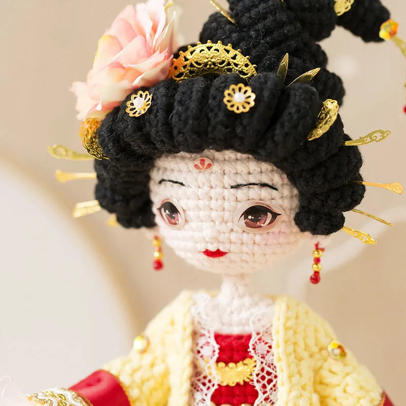 Susan's Family Crochet Dolls The Flower Goddess of Peony Crochet DIY Material Package Handmade Dolls Precious Handmade Gift
Susan's Family Crochet Dolls The Flower Goddess of Peony Crochet DIY Material Package Handmade Dolls Precious Handmade Gift