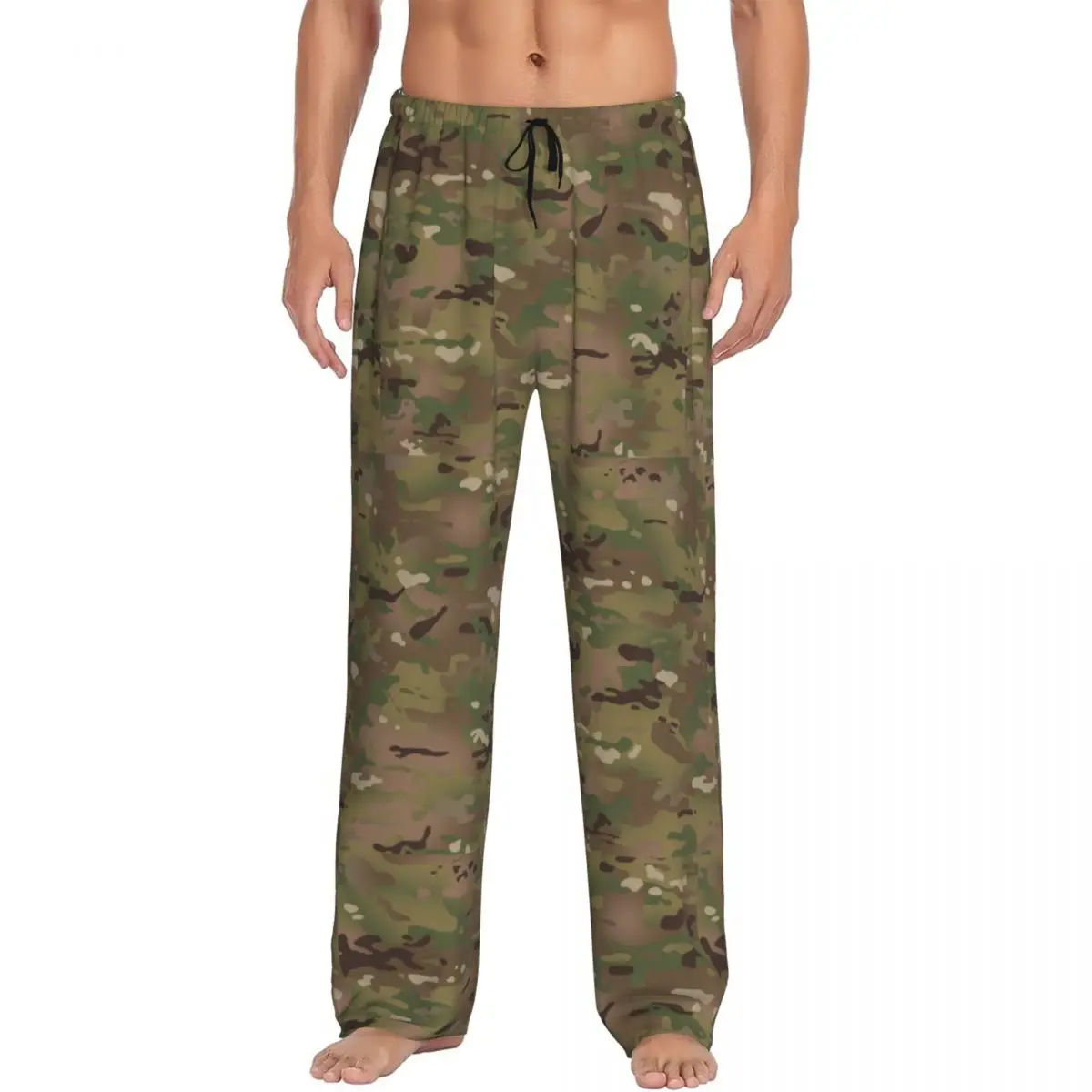 Custom Camouflage Pattern Pajama Pants Sleepwear Men's Elastic Waistband Tactical Camo Sleep Lounge Bottoms with Pockets
Custom Camouflage Pattern Pajama Pants Sleepwear Men's Elastic Waistband Tactical Camo Sleep Lounge Bottoms with Pockets