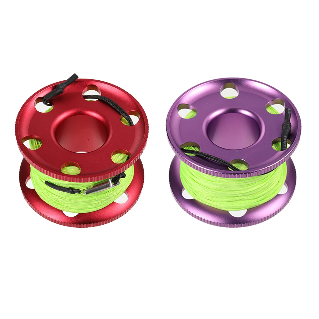 Reel Rope Lightweight Aluminum Cave Spool Water Sports Swimming Supplies 
Reel Rope Lightweight Aluminum Cave Spool Water Sports Swimming Supplies