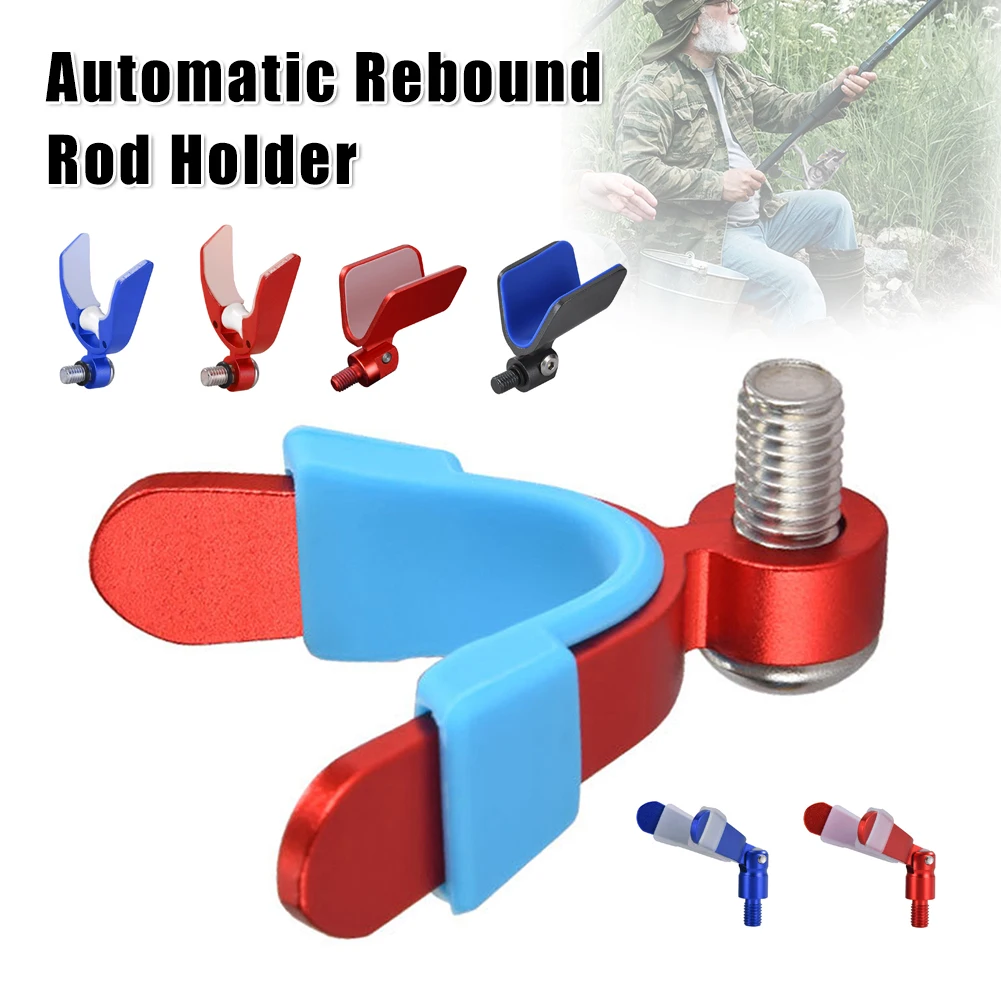 Automatic Rebound Fishing Rod Holder Spring-Loaded Fishing Pole Holder U-Shaped Rod Support Stand Head 8mm Screw Fishing Tackle
Automatic Rebound Fishing Rod Holder Spring-Loaded Fishing Pole Holder U-Shaped Rod Support Stand Head 8mm Screw Fishing Tackle