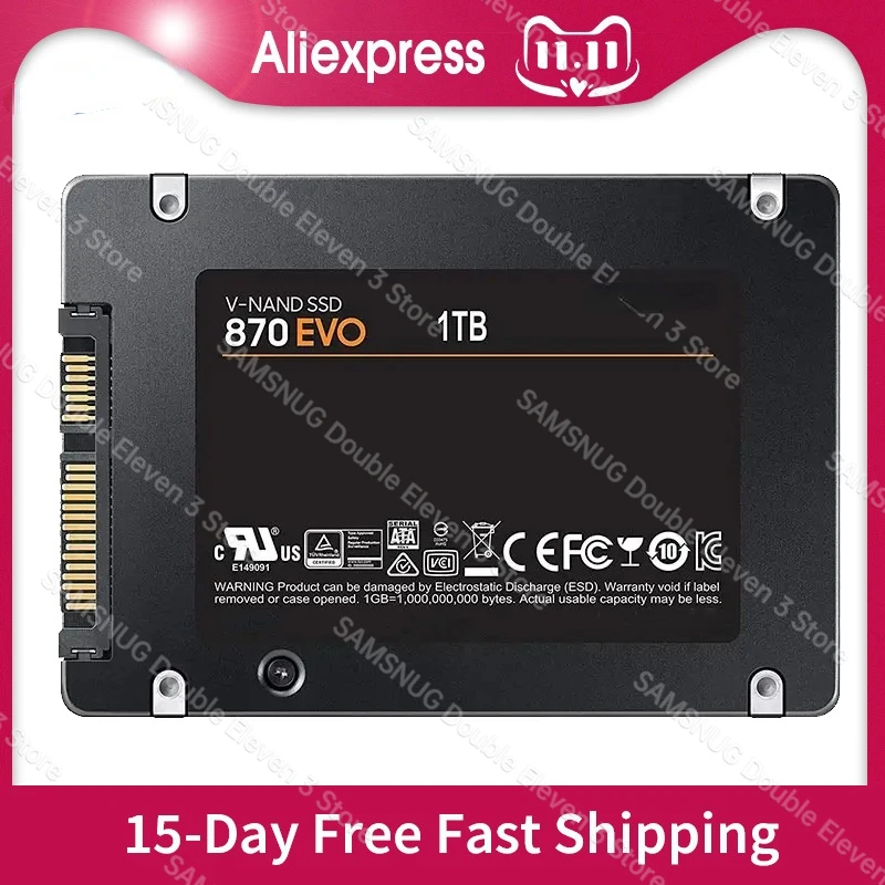 Original 4TB SSD 870 EVO 870 QVO 2TB SATA Solid State Drive Hdd ssd sata 1tb 990 PRO M.2 2280 NVME 500GB 8TB for ps5 Notebook PC
Original 4TB SSD 870 EVO 870 QVO 2TB SATA Solid State Drive Hdd ssd sata 1tb 990 PRO M.2 2280 NVME 500GB 8TB for ps5 Notebook PC