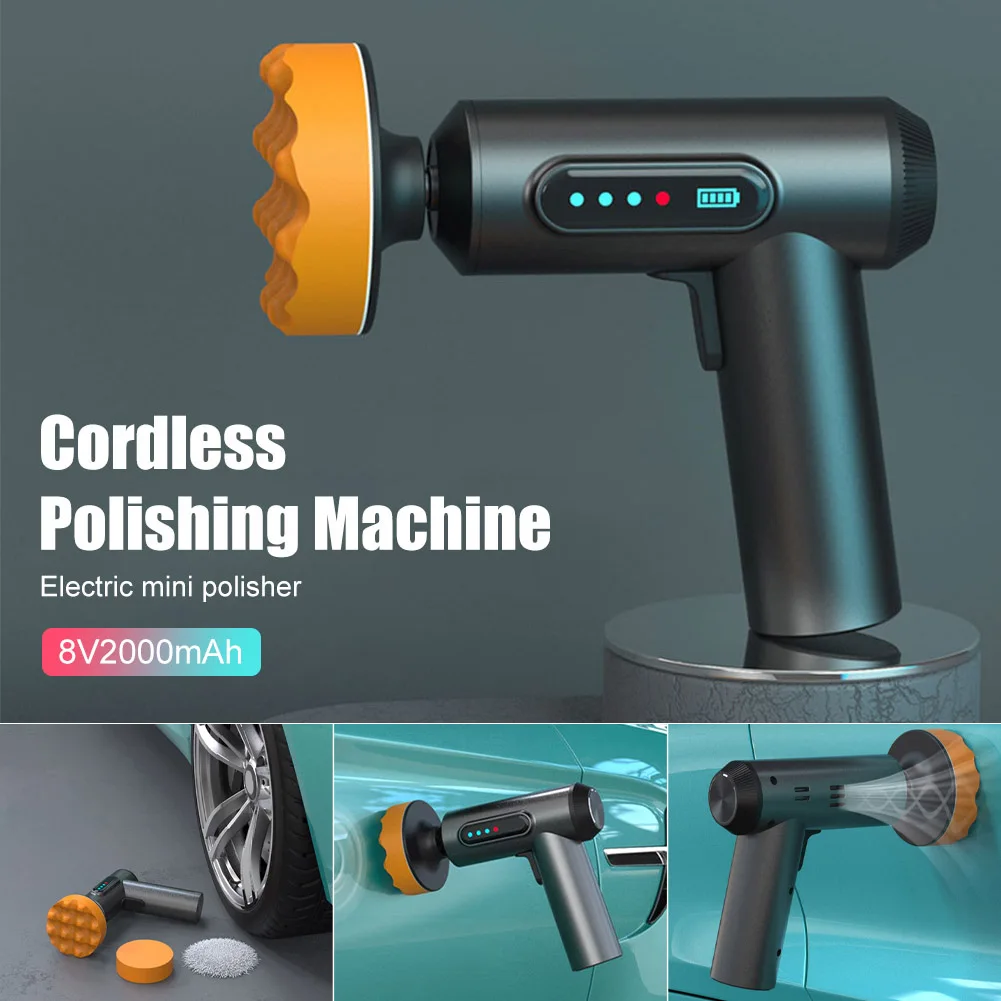 Cordless Car Polisher 2000rpm Car Polishing Machine Electric Polishing Wax Tool USB Rechargeable Auto Polish Waxing Machine
Cordless Car Polisher 2000rpm Car Polishing Machine Electric Polishing Wax Tool USB Rechargeable Auto Polish Waxing Machine