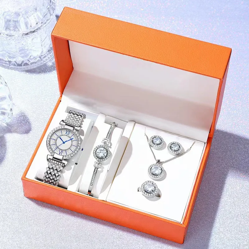 Luxury Watch For Women Set Bracelet Necklace Earrings Rings Square Ladies Watch Diamond Women Watches Crystal Jewelry Quartz Clo
Luxury Watch For Women Set Bracelet Necklace Earrings Rings Square Ladies Watch Diamond Women Watches Crystal Jewelry Quartz Clo