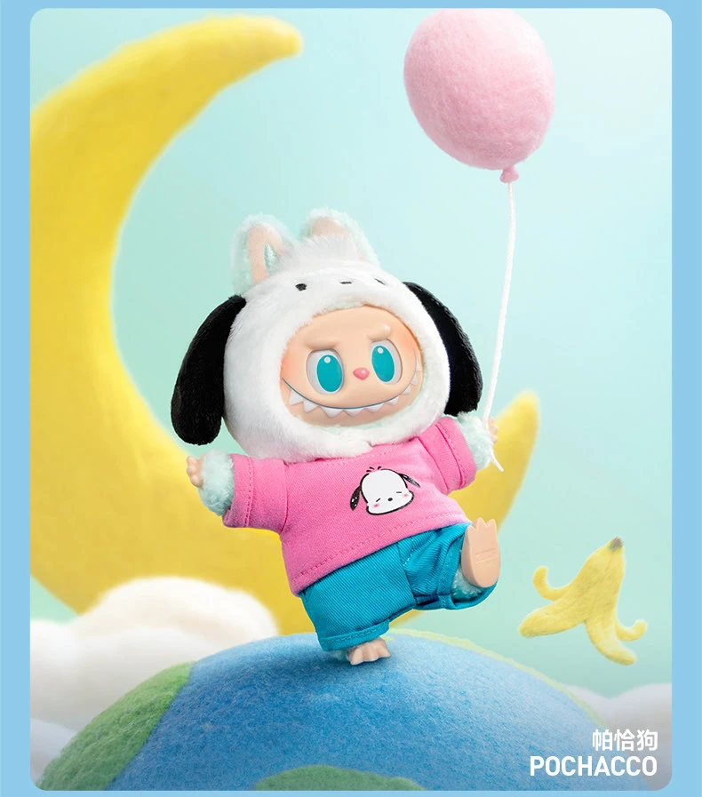 POP MART Labubu X Sanrio Family Vinyl Plush Doll Cute Collectible Figure Blind Box Trendy Keychain Gift POP MART Labubu X Sanrio Family Vinyl Plush Doll Cute Collectible Figure Blind Box Trendy Keychain Gift