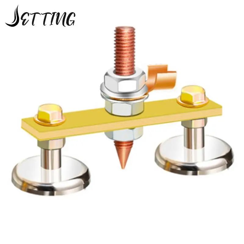 Magnetic Welding Ground Clamp Single/Double Welding Magnet Head Strong Magnetic Welding Support Repair Machine Wiring Clip
Magnetic Welding Ground Clamp Single/Double Welding Magnet Head Strong Magnetic Welding Support Repair Machine Wiring Clip