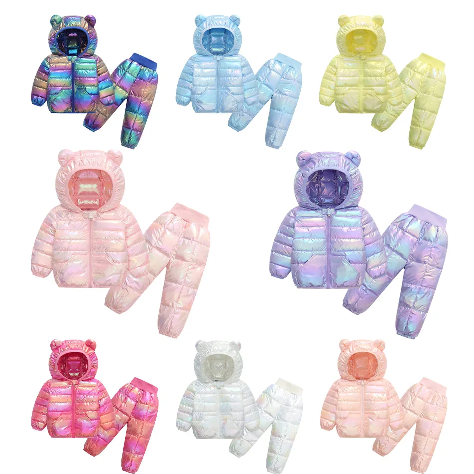 Toddler Winter Baby Outwear Girls Boys Clothing Sets Warm Faux Down Jacket Suit Children Kids Snowsuit Coats Vest Pants Overalls
Toddler Winter Baby Outwear Girls Boys Clothing Sets Warm Faux Down Jacket Suit Children Kids Snowsuit Coats Vest Pants Overalls