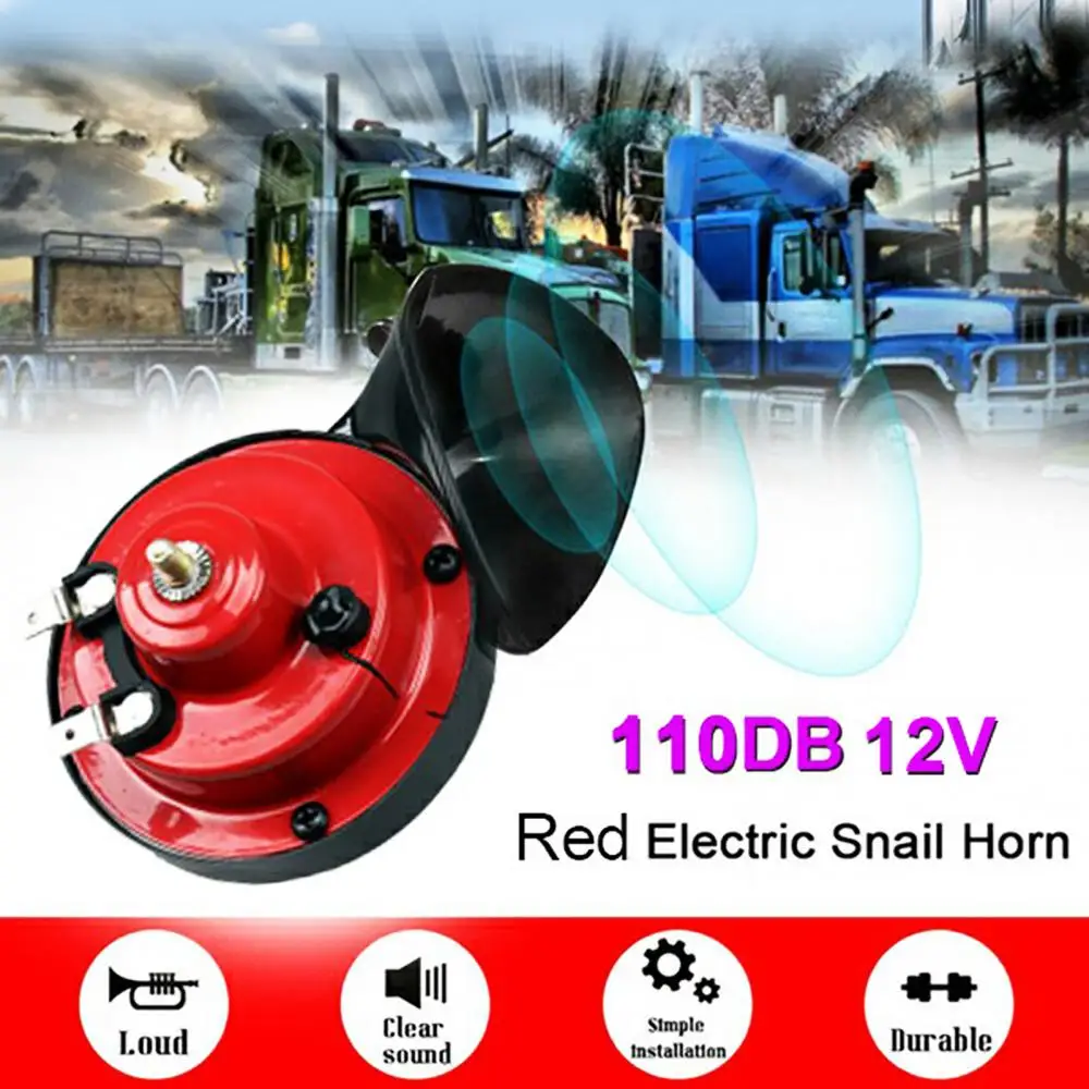Dropshipping!! 12V 110DB Motorcycles Electric Vehicle Snail Loud Horn Motorbike Accessory Tool
Dropshipping!! 12V 110DB Motorcycles Electric Vehicle Snail Loud Horn Motorbike Accessory Tool