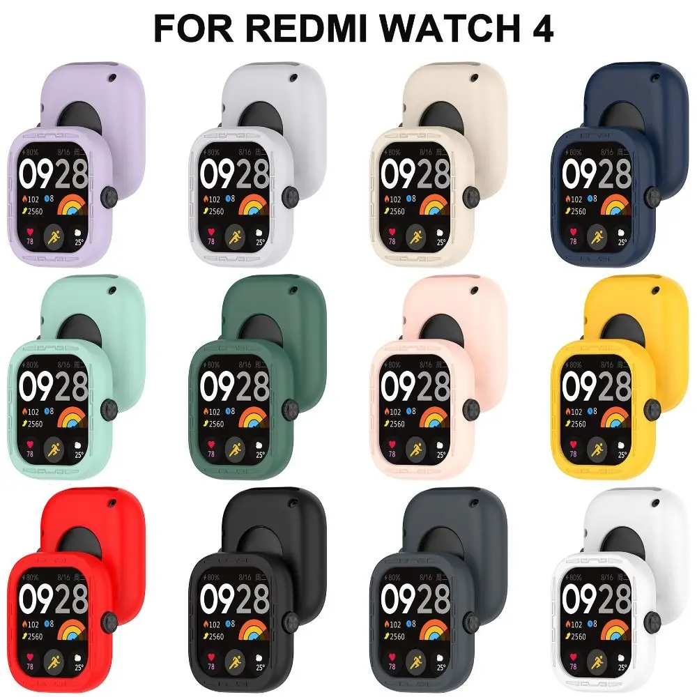 Силиконовая защита для экрана для Redmi Watch 4, защитный чехол, устойчивый к царапинам чехол-бампер
Силиконовая защита для экрана для Redmi Watch 4, защитный чехол, устойчивый к царапинам чехол-бампер