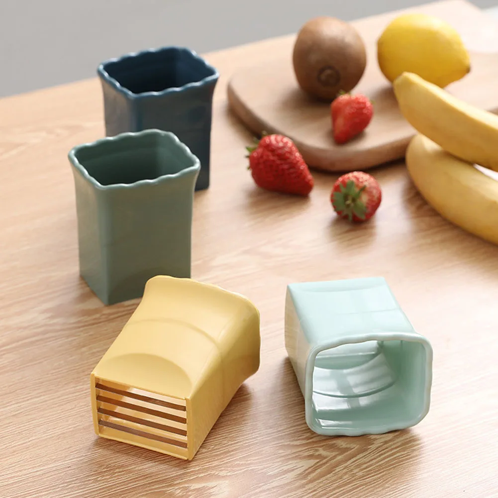 New Cup Slicers Fruit Slicers Egg Slicers Stainless Steel Slicers Banana Cutter Fruit And Vegetables Cutter Kitchen Gadget
New Cup Slicers Fruit Slicers Egg Slicers Stainless Steel Slicers Banana Cutter Fruit And Vegetables Cutter Kitchen Gadget