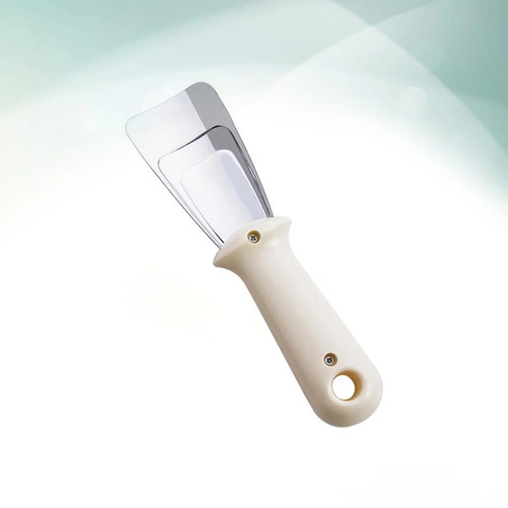 Stainless Steel Refrigerator Scraper Kitchen Freezer Defroster Kitchen Tools Gadgets for Freezer Fridge ( Beige )
Stainless Steel Refrigerator Scraper Kitchen Freezer Defroster Kitchen Tools Gadgets for Freezer Fridge ( Beige )