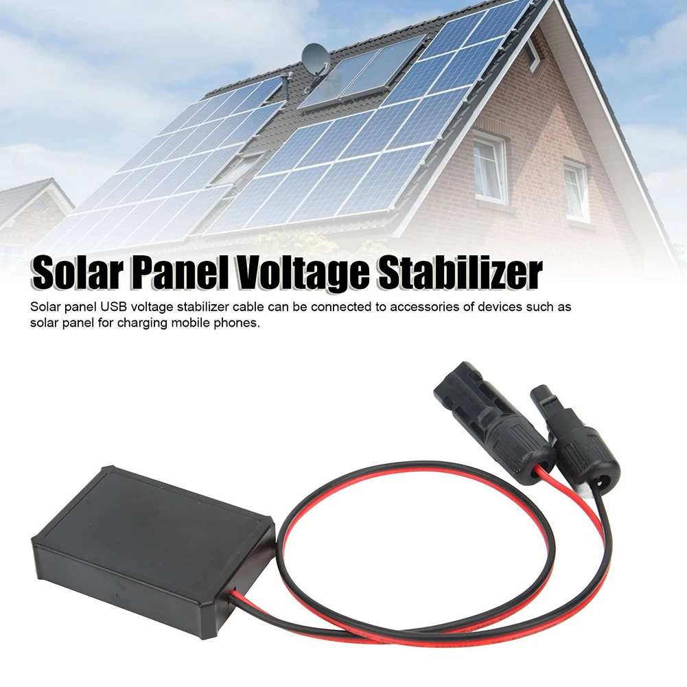 Solar Panel Power Conditioner Voltage Regulator, Plug And Play Type C Interface Home Improvement Solar Power/ Electrical Supplie
Solar Panel Power Conditioner Voltage Regulator, Plug And Play Type C Interface Home Improvement Solar Power/ Electrical Supplie