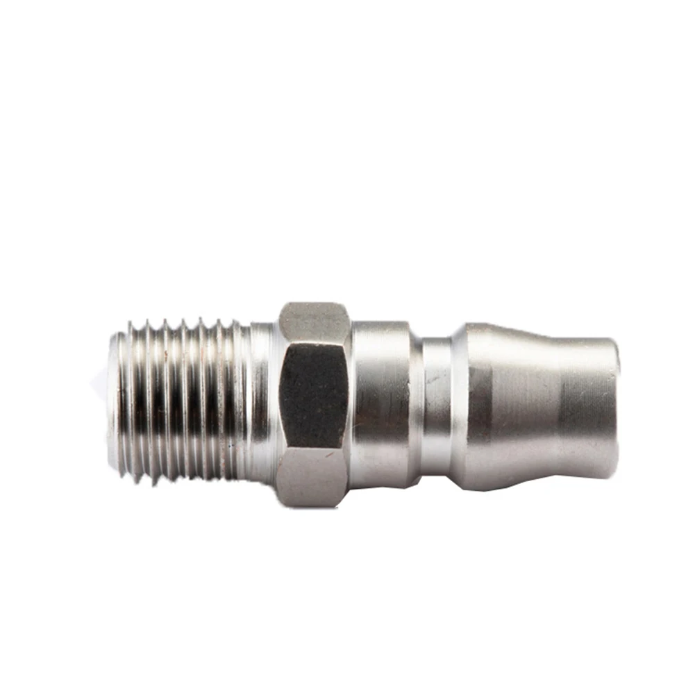 5PCS Male Coupling Air Fitting With 1/4inch Male Thread (20PM) Air Coupler Steel Thread Adapter Air Compressor Accessories
5PCS Male Coupling Air Fitting With 1/4inch Male Thread (20PM) Air Coupler Steel Thread Adapter Air Compressor Accessories