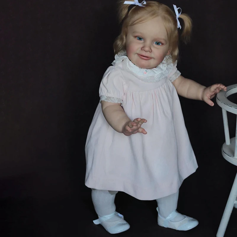 20inch Finished Painted Handmade Doll High Quality Already Reborn Toddler Girl Doll Zoe Skin Very Detailed 3D Skin Drop Shipping
20inch Finished Painted Handmade Doll High Quality Already Reborn Toddler Girl Doll Zoe Skin Very Detailed 3D Skin Drop Shipping