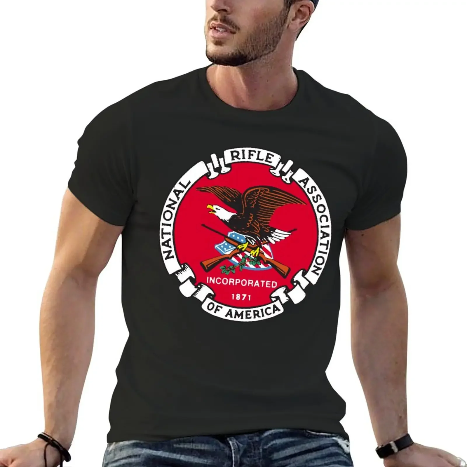 National Rifle Association T-shirt sublime anime clothes plain white t shirts men
National Rifle Association T-shirt sublime anime clothes plain white t shirts men