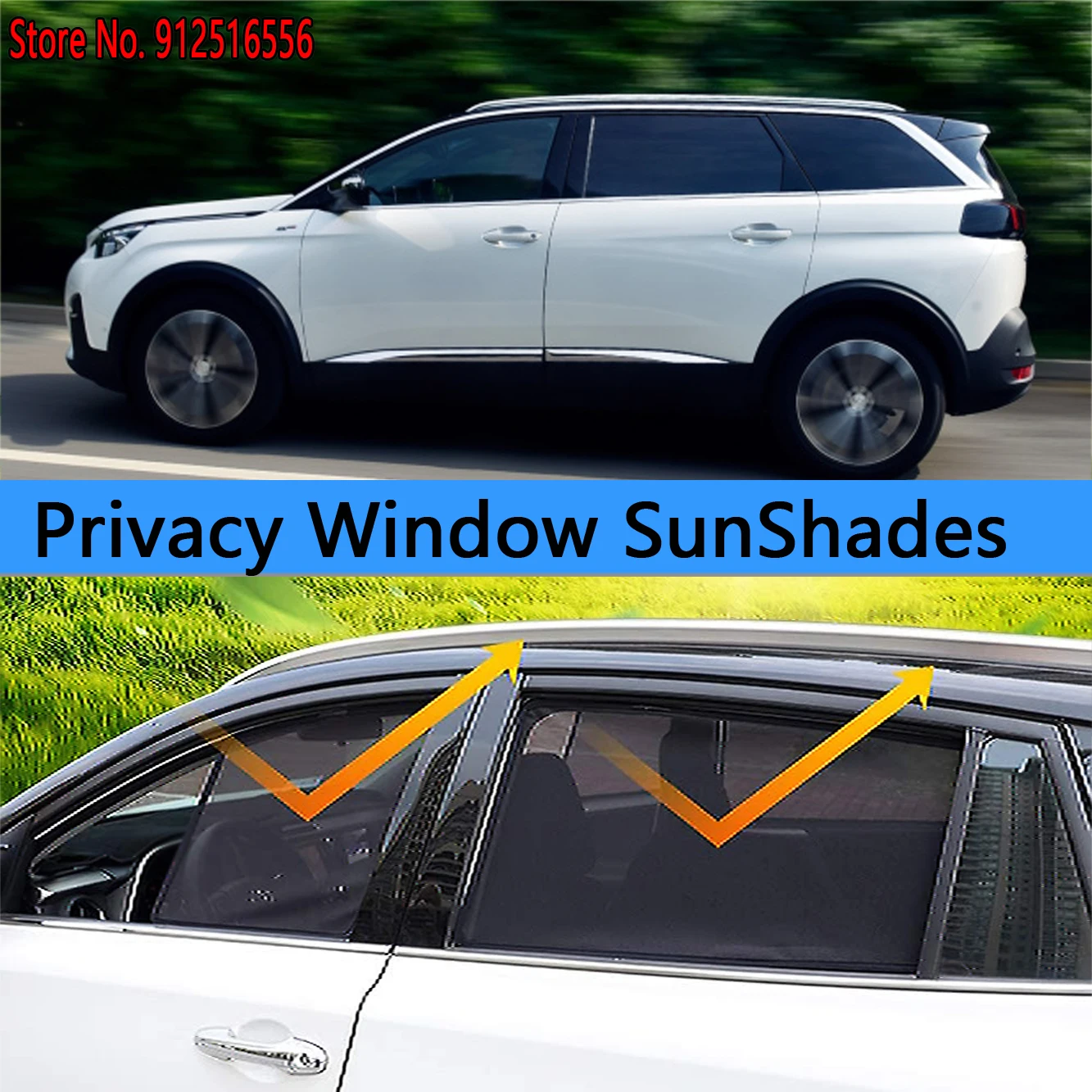 Side Sun Shade Shading Protection Window SunShades Sunshield Car Auto Accseeories For Peugeot 5008 / GT 2017 - 2023 2018 2019
Side Sun Shade Shading Protection Window SunShades Sunshield Car Auto Accseeories For Peugeot 5008 / GT 2017 - 2023 2018 2019