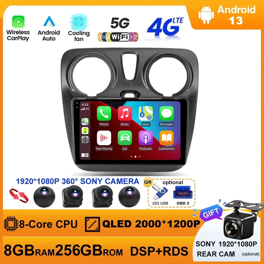 Автомагнитола для Renault Dokker, Android 13, GPS-навигатор для Renault Dokker/устройства для лодки Dacia 2012 - 2020 
Автомагнитола для Renault Dokker, Android 13, GPS-навигатор для Renault Dokker/устройства для лодки Dacia 2012 - 2020