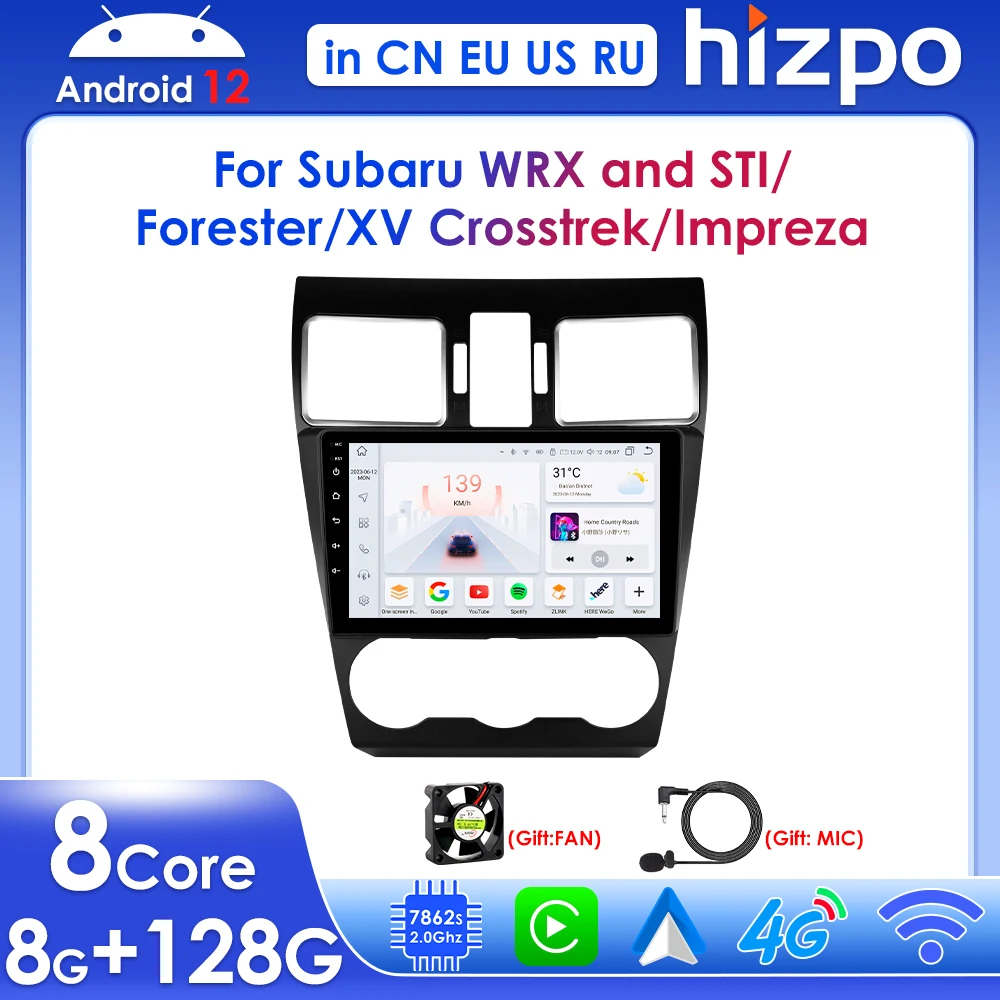 Hizpo 9 "беспроводной Carplay для Subaru Forester WRX STI Impreza XV Crosstrek Android мультимедийный плеер автомобильное радио GPS RDS Navi 2din
Hizpo 9 "беспроводной Carplay для Subaru Forester WRX STI Impreza XV Crosstrek Android мультимедийный плеер автомобильное радио GPS RDS Navi 2din