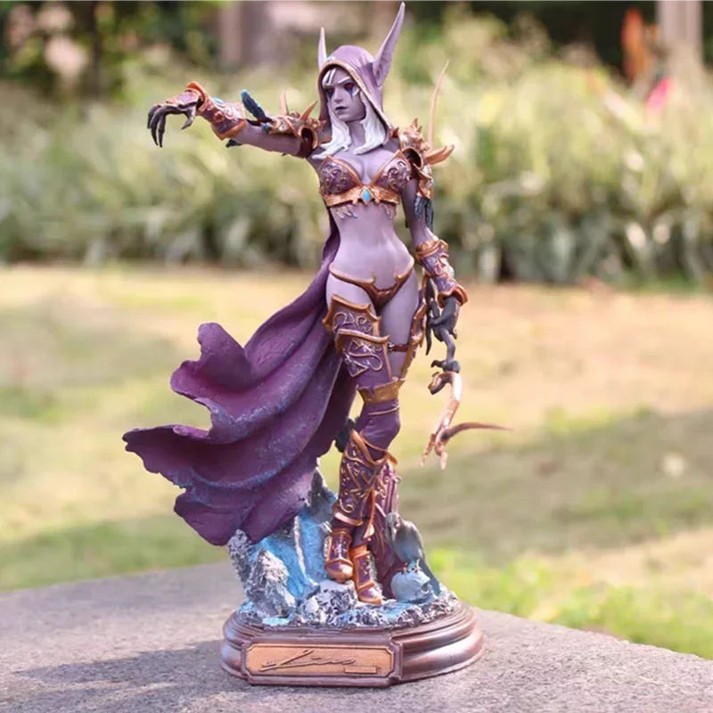 

Sylvanas Windrunner World Of Warcraft Anime Action Figure Ornament Style Collectible Model World Of Warcraft Wow Dota Toys Gift