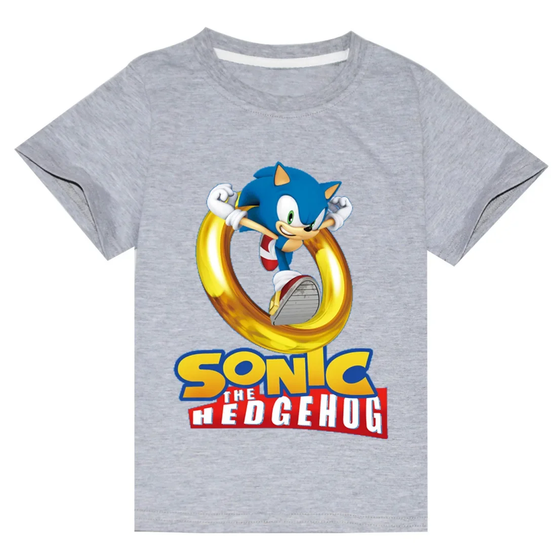 Children's Clothing Summer New Sonic The Hedgehog Short-sleeved Tops for Boys and Girls Short-sleeved Casual T-shirts
Children's Clothing Summer New Sonic The Hedgehog Short-sleeved Tops for Boys and Girls Short-sleeved Casual T-shirts