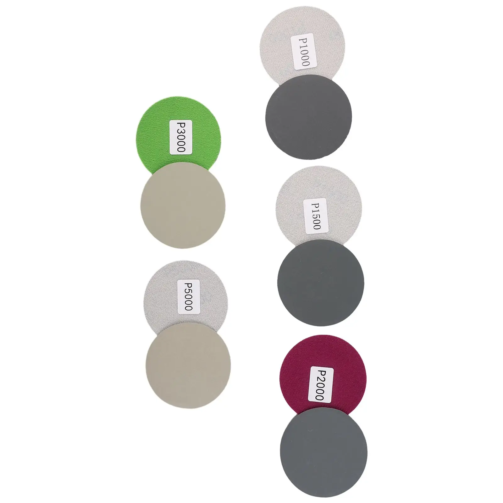 25PCS 3 Inch Assorted Sandpaper Hook And Loop Sanding Disc 1000# /2000# /3000#/4000# 5000#Grits For Sanding Polishing
25PCS 3 Inch Assorted Sandpaper Hook And Loop Sanding Disc 1000# /2000# /3000#/4000# 5000#Grits For Sanding Polishing