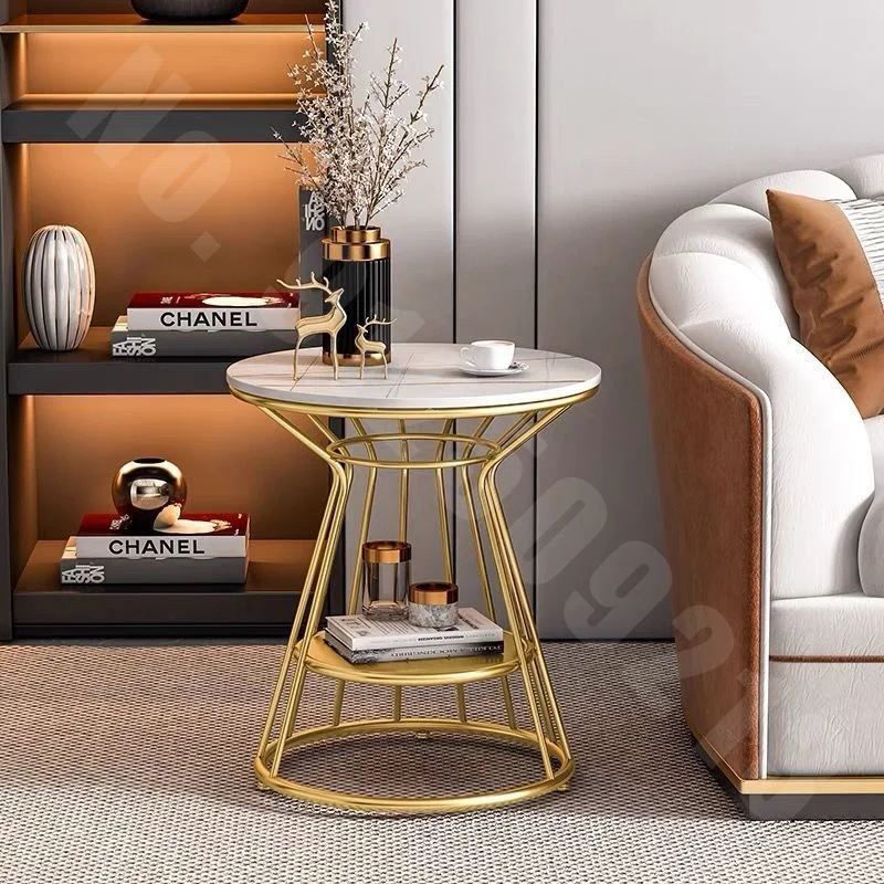 

Nordic светильник роскошный мраморный боковой столик диван боковой шкаф балкон журнальный столик гостиная прикроватный круглый стол мебель ولة