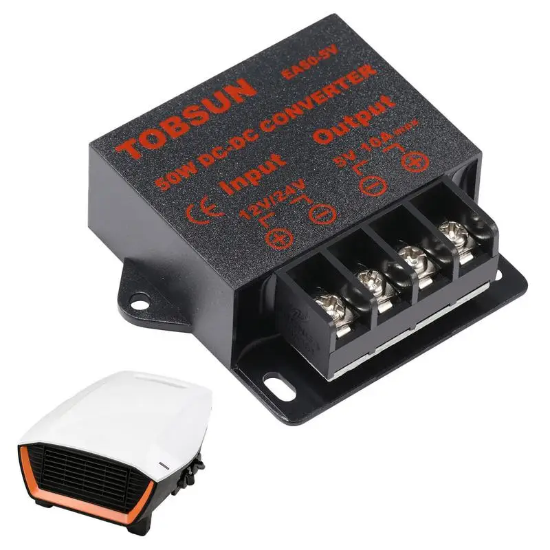 DC 12V 24V To DC 5V 10A 50W Step Down Converter Voltage Regulator Reducer Power Supply For LED TV Cars Solar
DC 12V 24V To DC 5V 10A 50W Step Down Converter Voltage Regulator Reducer Power Supply For LED TV Cars Solar