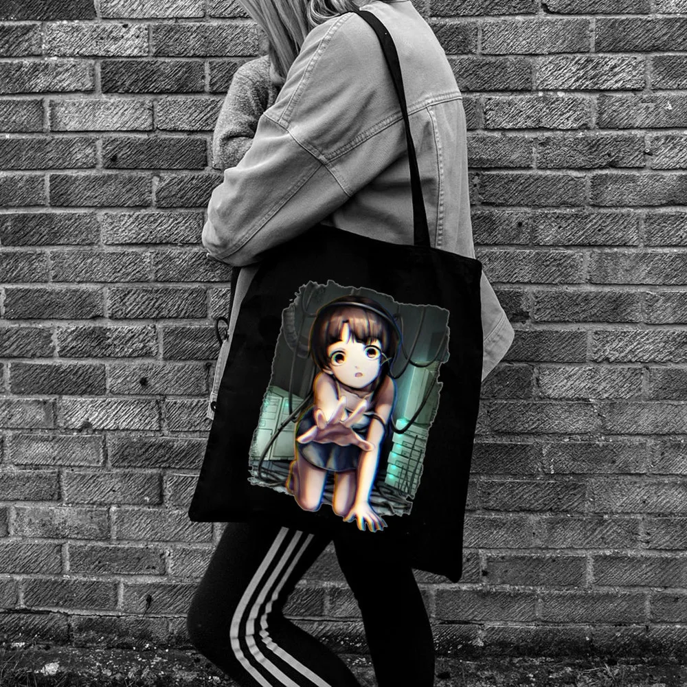 Serial Experiments Lain Shopping Bag Women Pattern Handbag Casual Large Top-handle Bags for Women
Serial Experiments Lain Shopping Bag Women Pattern Handbag Casual Large Top-handle Bags for Women