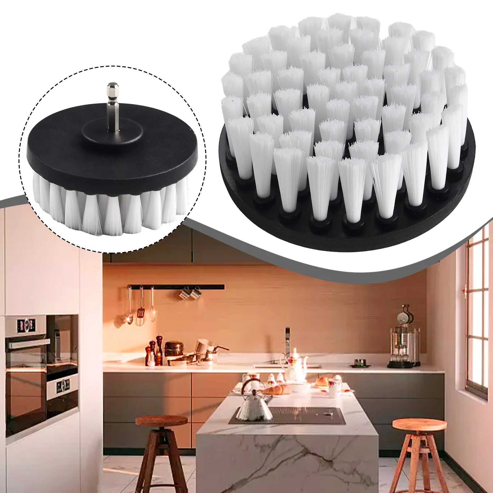 1PCS Electric Drill Brush 4-inch Brushes For Cordless Drills/impact Drivers Clean Tool For Shower Car Tires Carpets Kitchen Bath
1PCS Electric Drill Brush 4-inch Brushes For Cordless Drills/impact Drivers Clean Tool For Shower Car Tires Carpets Kitchen Bath