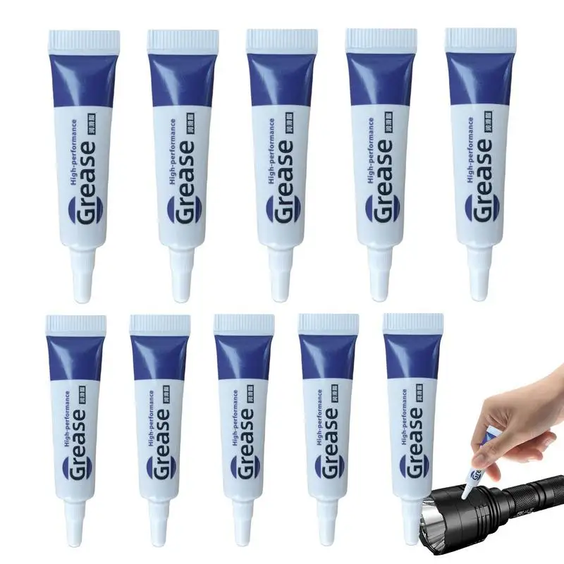 10pcs Silicone Grease Multi-purpose Auto Gear Lubricating Oil Auto Waterproof Sealing Silicone Grease Car Maintenance Accessorie
10pcs Silicone Grease Multi-purpose Auto Gear Lubricating Oil Auto Waterproof Sealing Silicone Grease Car Maintenance Accessorie