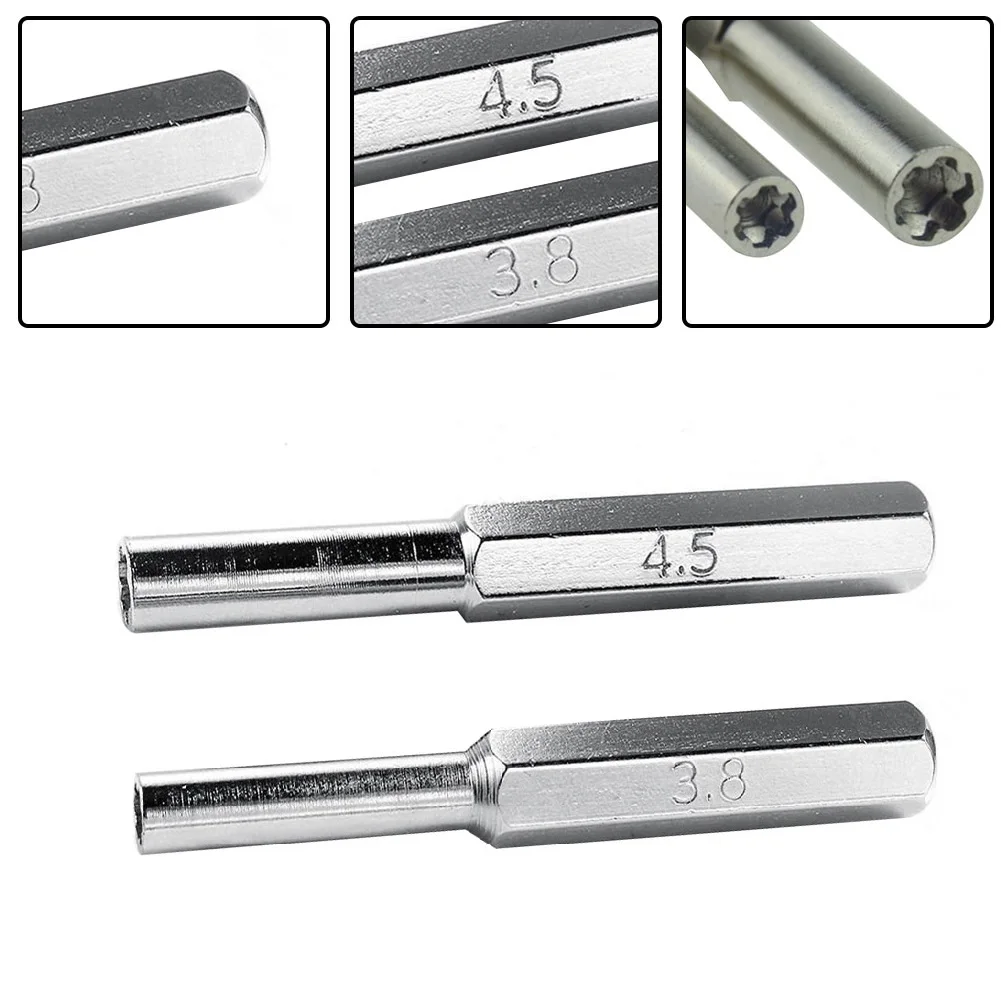 3.8mm Add 4.5mm Screwdriver Bits Specially For Nin Tendo Products And Many Other Game Devices Security Tool NES SNES N64 2Pcs
3.8mm Add 4.5mm Screwdriver Bits Specially For Nin Tendo Products And Many Other Game Devices Security Tool NES SNES N64 2Pcs