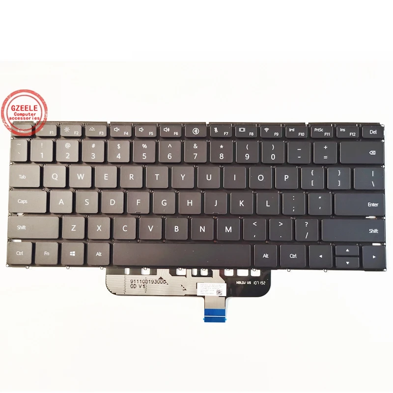 

New RU/US English Keyboard for Huawei MateBook 13s 14s EMD-W56 EMD-W76 HKD-W76 HKD-W56 EMD HKD W56 W76 Backlit