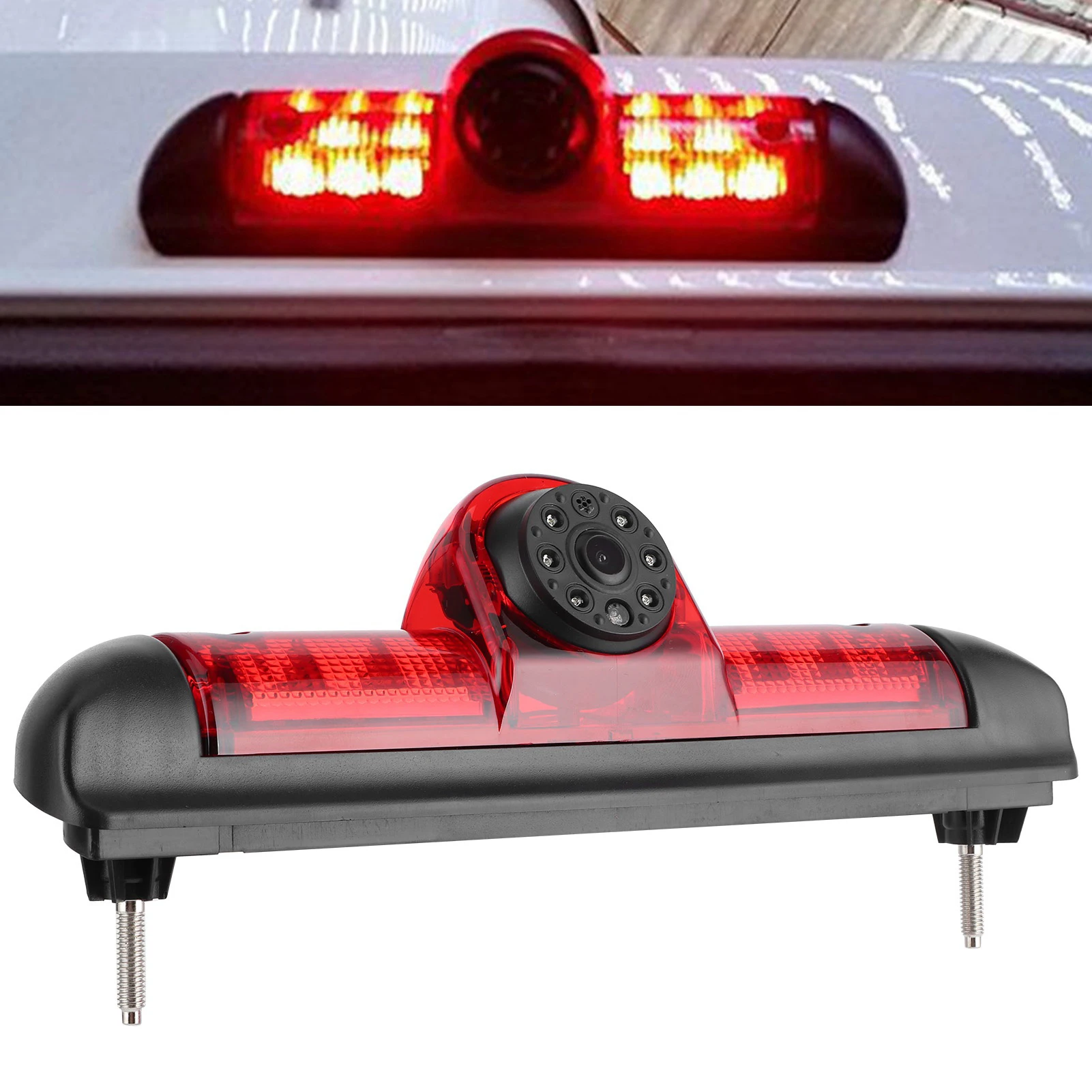 Car Rear View Camera 170° Wide Angle With LED Brake Light IP68 Waterproof Fit For Fiat Ducato Citroen Jumper III Peugeot BOX III
Car Rear View Camera 170° Wide Angle With LED Brake Light IP68 Waterproof Fit For Fiat Ducato Citroen Jumper III Peugeot BOX III