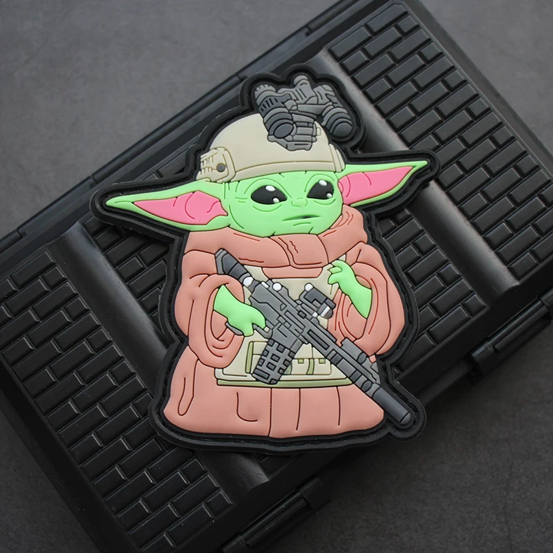 Детская 3D нашивка Yoda из ПВХ, Военный Шлем ночного видения, оружие, тактический значок, зеленая кожа, розовая одежда для сумки, жилета, украшение «сделай сам»
Детская 3D нашивка Yoda из ПВХ, Военный Шлем ночного видения, оружие, тактический значок, зеленая кожа, розовая одежда для сумки, жилета, украшение «сделай сам»