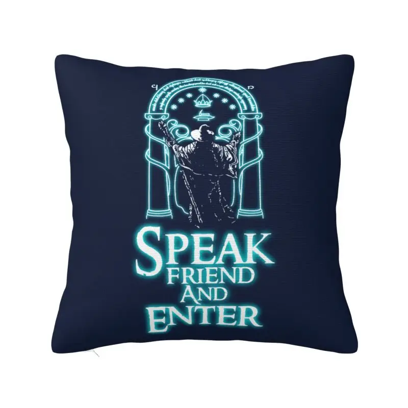 Speak Friend And Enter Luxury Throw Pillow Covers Living Room Decoration Chair Cushion
Speak Friend And Enter Luxury Throw Pillow Covers Living Room Decoration Chair Cushion